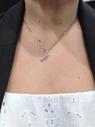Colgante de diamantes