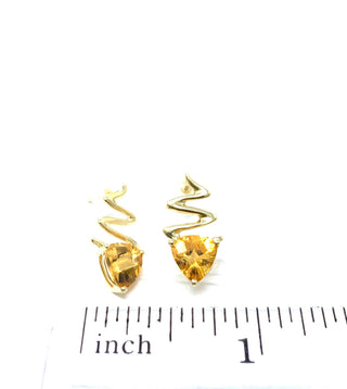 Pendientes Citrino