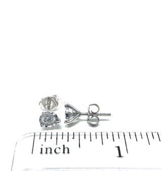 Pendientes con forma de estrella de diamantes