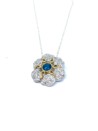 Blue Topaz Pendant