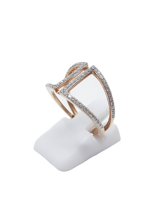 10K Rose Gold 0.40cttw Diamond Ring