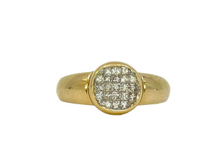 14K Yellow Gold 0.50cttw Diamond Ring