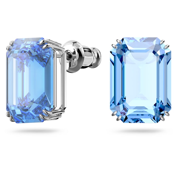 Swarovski Millenia Pierced Earrings &quot;Blue&quot; 5614935