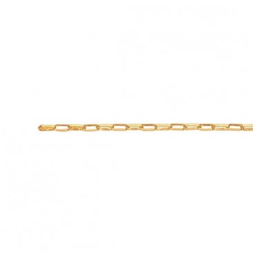 Paperclip Chain, 14/20 Gold Filled Yellow Chain by the Inch - Bracelet / Necklace / Anklet Permanent Jewellery
