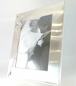 Marco 8X11 con diseño de doble corazón WJ3368